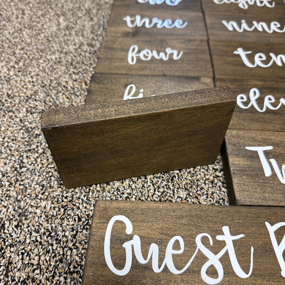 Tables Numbers & Event Decor - Picture 3 of 7